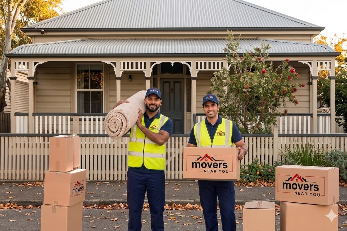 Professional removalists and packers team providing furniture moving services in Australia